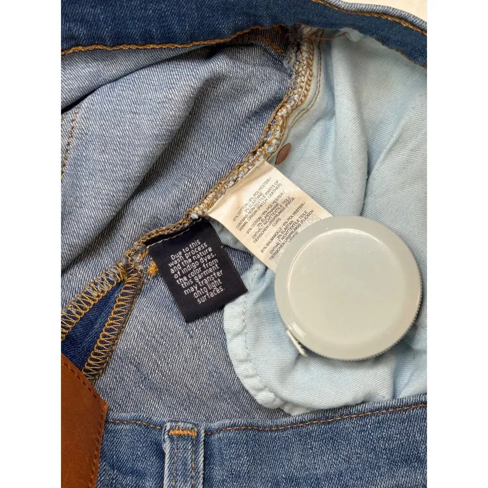 J.Crew Embroidered Boyfriend Jeans Women's 30 Daisy Floral Cottagecore Spring - Picture 15 of 16